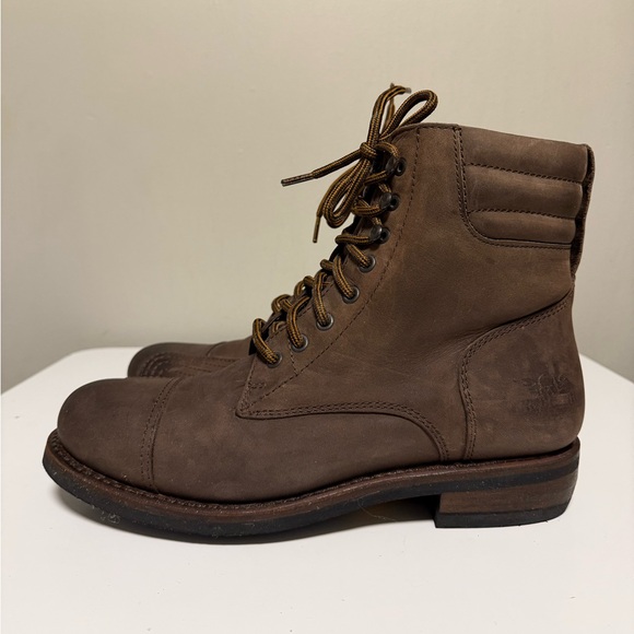 Rokker Urban Racer Boot - Antique Brown Men’s EU 44 US 10.5 UK 10